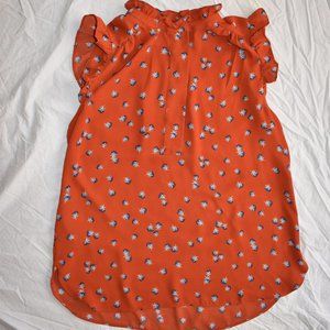 Loft Patterned Sleeveless Blouse